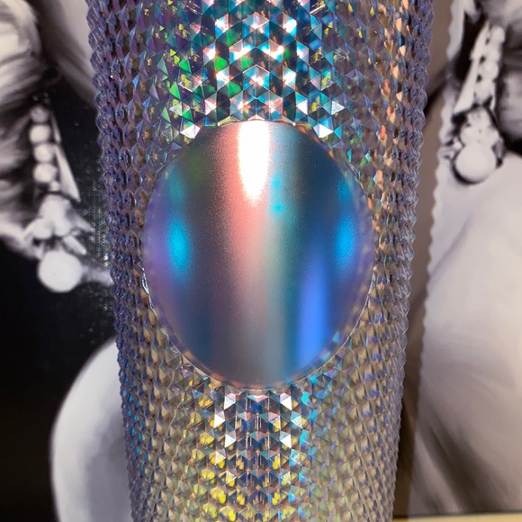 Geometric Tumbler cup with straw - Picture 2 of 6